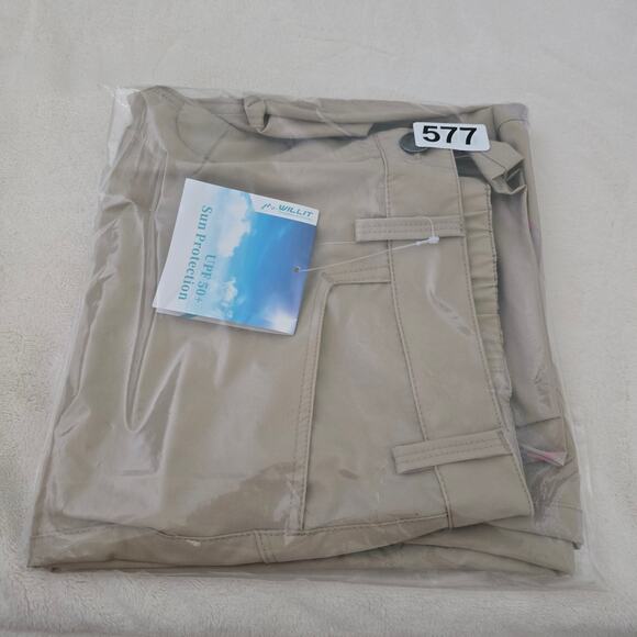 NWT Women’s Outdoor Hiking Camping Pants M Nylon Sun Protection UPF 50+ Stretch - Picture 10 of 11